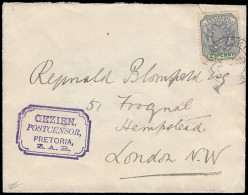 Transvaal 1900 Rare Gezien Postcensor Mark, Lancs Fusiliers POW - Transvaal (1870-1909)