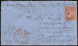 Transvaal 1880 Soldiers Letter At 1d Rate To UK Via Natal - Transvaal (1870-1909)