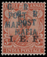 Tanganyika Mafia Island 1915 3a Handstamp Double, Rarity - Tanganyika (...-1932)