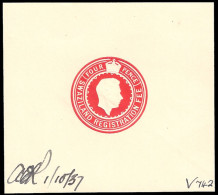 Swaziland 1937 Rare KGVI Registration Envelope Die Proof - Swaziland (...-1967)