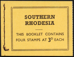 Southern Rhodesia Booklet 1964 1/- Orange VF Complete - Sonstige & Ohne Zuordnung