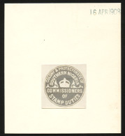 Southern Nigeria Revenues 1908 Stamp Duties Proof - Sonstige & Ohne Zuordnung