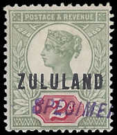 Zululand 1888-93 2d Specimen Type NA1 - Zoulouland (1888-1902)