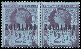 Zululand 1888 2½d GB9 Somerset House Specimens - Zoulouland (1888-1902)