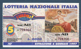 °°° Biglietto N. 5610 - Lotteria Nazionale °°° - Biglietti Della Lotteria