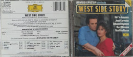 BORGATTA - FILM MUSIC  - Cd LEONARD BERNSTEIN - WEST SIDE STORY - DEUTSCHE GRAMMOPHONE 1986- USATO In Buono Stato - Soundtracks, Film Music