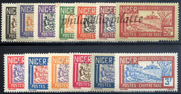 -Niger Taxe 9/21** - Unused Stamps