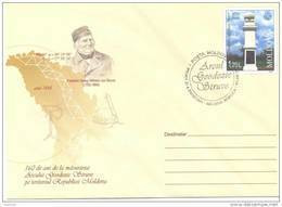 2008. Moldova, Prep. Env. "Friedrich Georg Wilhelm Von Struve", FDC, Mint/** - Moldawien (Moldau)