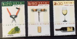 Israel 2002, Wine Production, MNH Stamps Set - Unused Stamps (with Tabs)