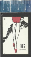 BI STRÜMPFE -  ALTES DEUTSCHES STREICHHOLZ ETIKETT - OLD MATCHBOX LABEL GERMANY - Boites D'allumettes - Etiquettes