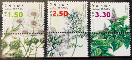 Israel 2006, Medical Herbs, MNH Stamps Set - Nuevos (con Tab)