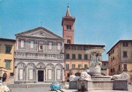 Cartolina Empoli - Il Duomo E Fontana Monumentale - Empoli