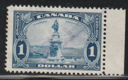 CANADA - N°189 Obl (1935) 1d Bleu : Monument De Champlain - Oblitérés