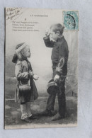 Cpa 1906, La Vivandière II, Ah Oui Longue Est La Route..., Enfants, Fantaisie - Collections, Lots & Séries