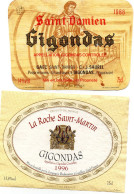 K1202 - Lot De 3 Étiquettes - GIGONDAS - Otros & Sin Clasificación
