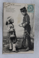 Cpa 1906, La Vivandière IV, Cette Liqueur M'arrose..., Enfants, Fantaisie - Collezioni & Lotti