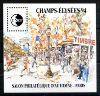 RC 24297 FRANCE COTE 35€ CNEP N° 19 - 1994 SALON PHILATELIQUE D' AUTOMNE PARIS CHAMPS ELYSÉES BLOC NEUF ** MNH TB - CNEP