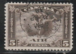 CANADA - Poste Aérienne N°2 Obl (1930) Mercure - Luftpost