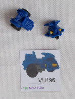 Kinder - Sprinty - Véhicules Arctiques - Moto Bleue - VU196 - Sans BPZ - Montables