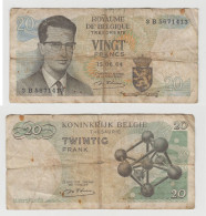 20 FRANCS 15.06.64 - 3 B 5671413 - Otros & Sin Clasificación