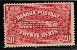 CANADA - Timbres Exprès N°2 * (1922) 20c Carmin - Correo Urgente