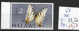 MALAWI 51 ** Côte 52.50 € - Malawi (1964-...)