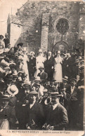 CPA 79 LA MOTHE SAINT HERAY Rosières Sortant De L'église Animée Mariage - La Mothe Saint Heray