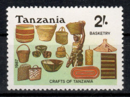 Tanzanie 1987 - MNH ** - Artisanat - Michel Nr. 412 (tan318) - Tanzanie (1964-...)