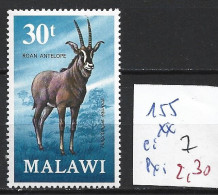 MALAWI 155 ** Côte 7 € - Malawi (1964-...)