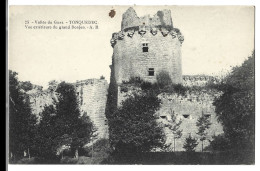 22  Tonquedec  -   Vallee Du Guer -vue Exterieure Du Grand Donjon - Tonquédec