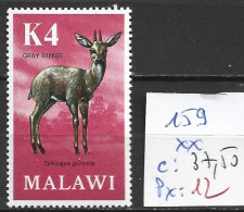 MALAWI 159 ** Côte 37.50 € - Malawi (1964-...)