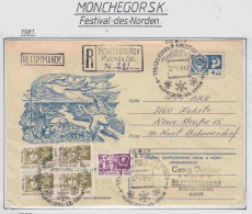 Russia  Monchegorsk Festival Des Norden Ca Monchegorsk 27.3.1981 (NF154) - Événements & Commémorations