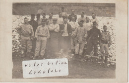 CYSOING -  Des Militaires Qui Posent ( Carte Photo ) - Autres & Non Classés