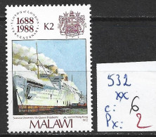 MALAWI 532 ** Côte 6 € - Malawi (1964-...)