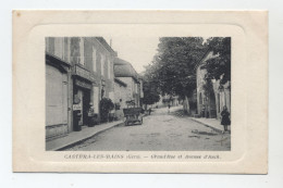 32 - Castera Les Bains - Grand'Rue Et Avenue D'Auch - - Castera