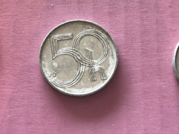 Münze Münzen Umlaufmünze Tschechoslowakei 50 Heller 2003 - Czechoslovakia