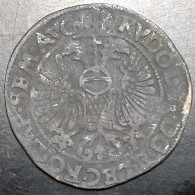 Netherlands 6 Stuivers Arendschelling Zwolle Rudolf II 1600's 1601 Black Patina - …-1795 : Periodo Antiguo