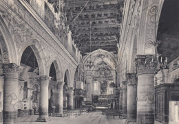 CARTOLINA  ENNA,SICILIA-INTERNO DEL DUOMO-STORIA,MEMORIA,CULTURA,RELIGIONE,CRISTIANESIMO,BELLA ITALIA-VIAGGIATA 1955 - Enna