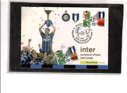 TEM19727  -  MILANO 4.7.2008  /  FDC  INTER CAMPIONE D'ITALIA 2007-2008 - Club Mitici