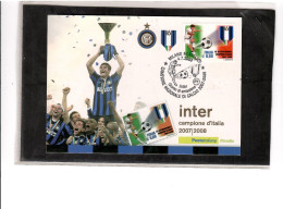 TEM19727  -  MILANO 4.7.2008  /  FDC  INTER CAMPIONE D'ITALIA 2007-2008 - Berühmte Teams