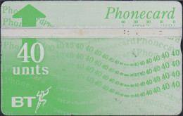 UK - British Telecom L&G  BTD039 - 8th Issue Phonecard Definitive - 40 Units - 207A - BT Emissioni Definitive