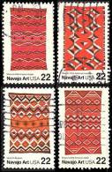 Etats-Unis / United States (Scott No.2235/38 - Art Navajo / Navajo Art) (o) - Used Stamps