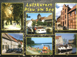 72457621 Plau See Rathaus Hafen Strand Ortsansicht Plau - Plau