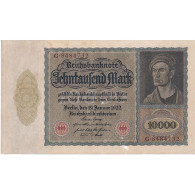 Billet, Allemagne, 10,000 Mark, 1922, KM:70, TB - 10.000 Mark