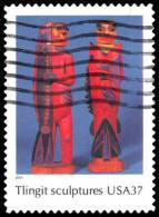 Etats-Unis / United States (Scott No.3873c - Arts Ameriendiens / Art Of The American Indians) (o) - Used Stamps