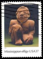Etats-Unis / United States (Scott No.3873f - Arts Ameriendiens / Art Of The American Indians) (o) - Oblitérés