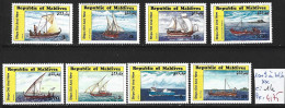 MALDIVES 1009 à 16 ** Côte 14 € - Maldives (1965-...)