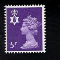 1125306514 1974 SCOTT NIMH5 GIBBONS NI18(XX)  POSTFRIS MINT NEVER HINGED - QUEEN ELIZABETH II - - Irlanda Del Nord