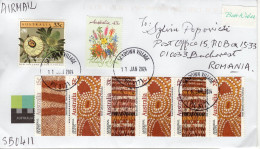AUSTRALIA: ABORIGINAL ART On Circulated Cover - Registered Shipping! - Used Stamps