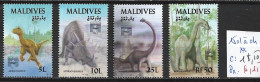 MALDIVES 1501 à 04 ** Côte 18.50 € - Maldives (1965-...)